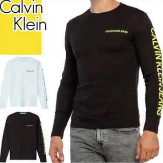 カルバンクライン(Calvin Klein)のCalvin Klein Jeans ロンT 長袖 カルバンクライン(Tシャツ/カットソー(七分/長袖))
