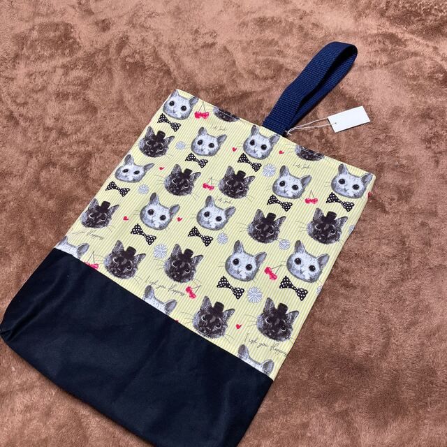 上履き入れ　ハンドメイド  キッズ/ベビー/マタニティのこども用バッグ(シューズバッグ)の商品写真