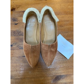 KATIM かかともこふわシューズ　ローヒールパンプス　箱なし