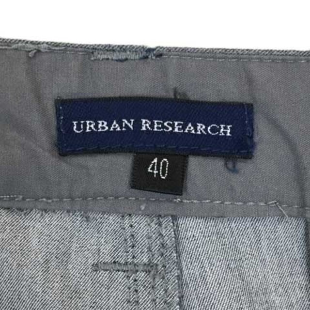 URBAN RESEARCH(アーバンリサーチ)のアーバンリサーチ パンツ テーパード クロップド 無地 40 グレー メンズのパンツ(スラックス)の商品写真