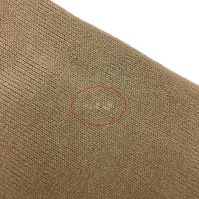 DoCLASSE(ドゥクラッセ)のドゥクラッセ セーター ニット プルオーバー リブ 無地 七分袖 S ベージュ レディースのトップス(ニット/セーター)の商品写真