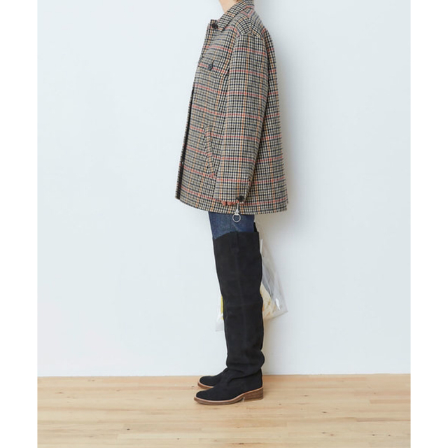 shinzone シンゾーン CPO jacket チェック ウール ジャケット | www