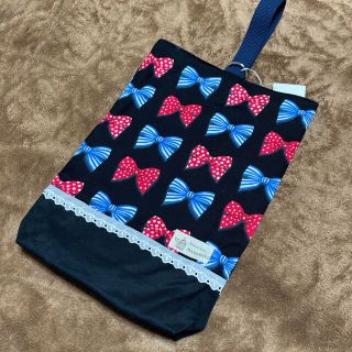 上履き入れハンドメイド (シューズバッグ)