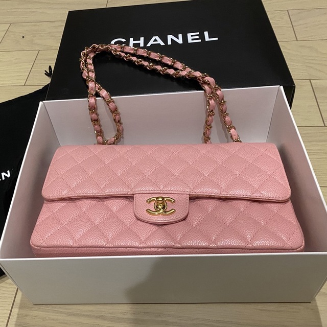 CHANEL  マトラッセ　ピンク25レディース