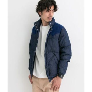 アーバンリサーチサニーレーベル(URBAN RESEARCH SONNY LABEL)の☆限定値下　デニム　フェザーダウンジャケット　★訳あり新品　A234(ダウンジャケット)