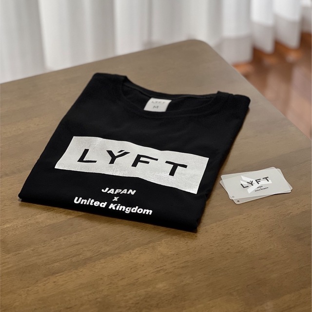 LYFT box Logo T-shirt  Black  M メンズのトップス(Tシャツ/カットソー(半袖/袖なし))の商品写真