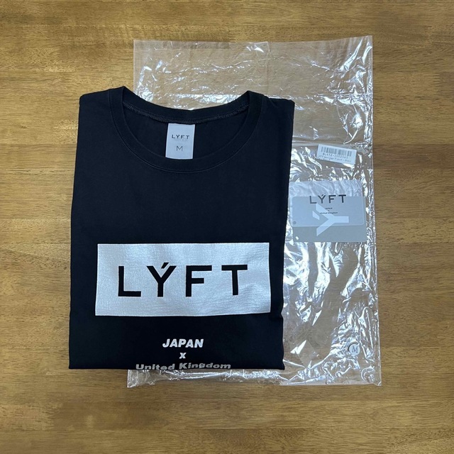 LYFT box Logo T-shirt  Black  M メンズのトップス(Tシャツ/カットソー(半袖/袖なし))の商品写真