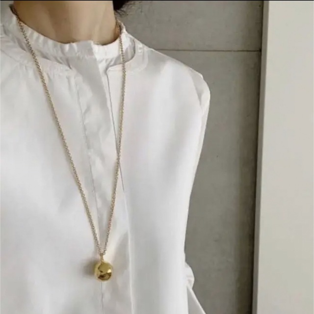 chieko+ wonky ball necklaceネックレス