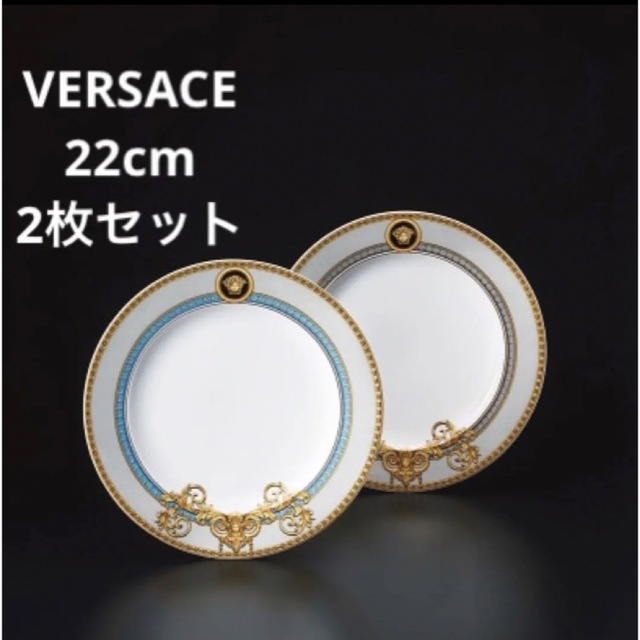 VERSACE(ヴェルサーチ)の未開封 ヴェルサーチペアプレート インテリア/住まい/日用品のキッチン/食器(食器)の商品写真