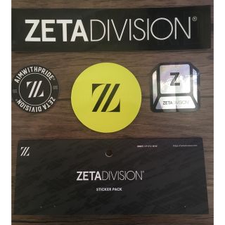 ZETA DIVISION 限定ステッカー（新品）(ステッカー（シール）)