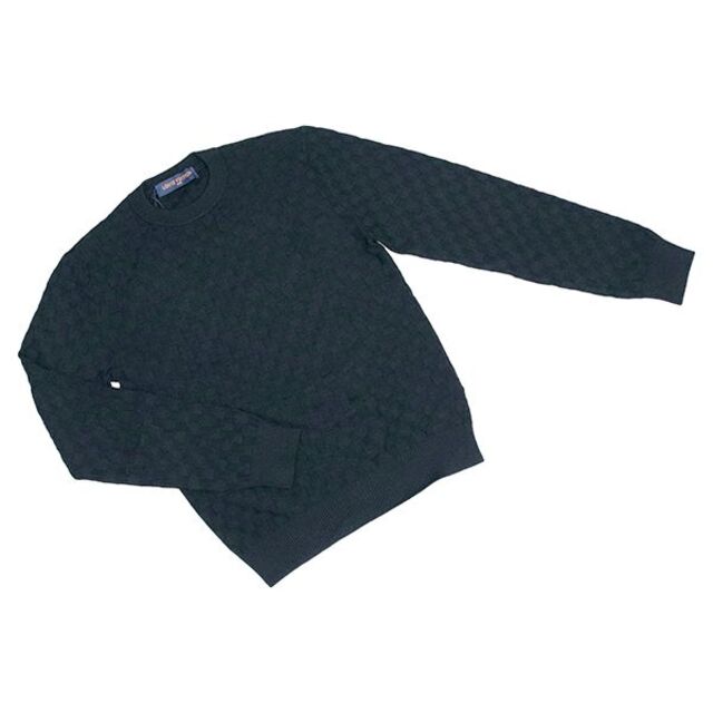 LOUIS VUITTON - ルイヴィトン ニット セーター トップス ネイビー メンズ XS 新品 7820