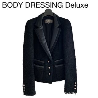 ボディドレッシングデラックス(BODY DRESSING Deluxe)のボディドレッシングデラックス　黒　テーラードジャケット　上着　アウター(テーラードジャケット)