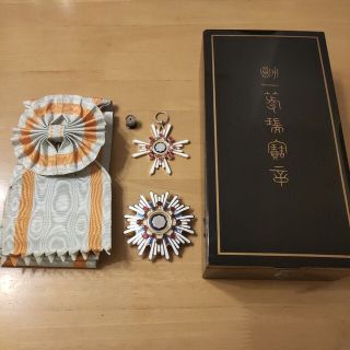 【極美品! 本物保証】勲一等瑞宝章 明治 勲章 瑞宝大綬章 明治~昭和初期発行物(その他)