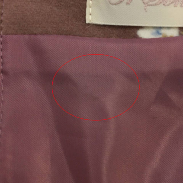 31 Sons de mode(トランテアンソンドゥモード)のトランテアン ソン ドゥ モード ワンピース 膝丈 長袖 36 紫 ピンク レディースのワンピース(ひざ丈ワンピース)の商品写真