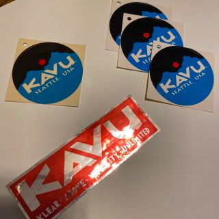 カブー(KAVU)のKAVU カブーステッカー　シール　セット(シール)