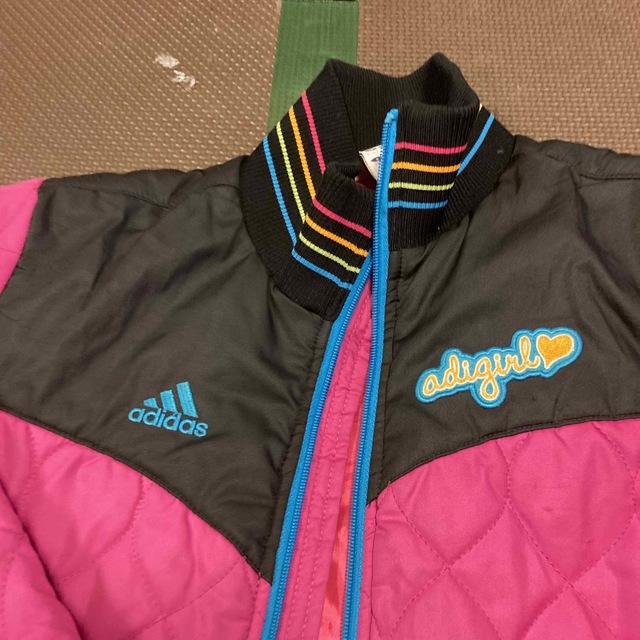 adidas(アディダス)のadidas ジャンパー　140 キッズ/ベビー/マタニティのキッズ服女の子用(90cm~)(ジャケット/上着)の商品写真