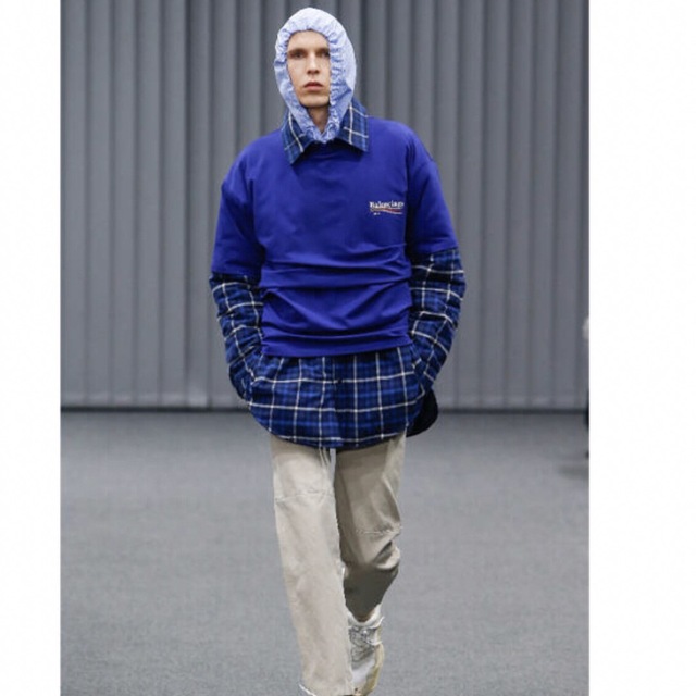 BALENCIAGA 17AW ダウンシャツ