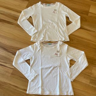 トッカ(TOCCA)の子供服 トッカ/TOCCA 長袖シャツ 2枚 130㎝ 7-9歳女児 約3万円(Tシャツ/カットソー)