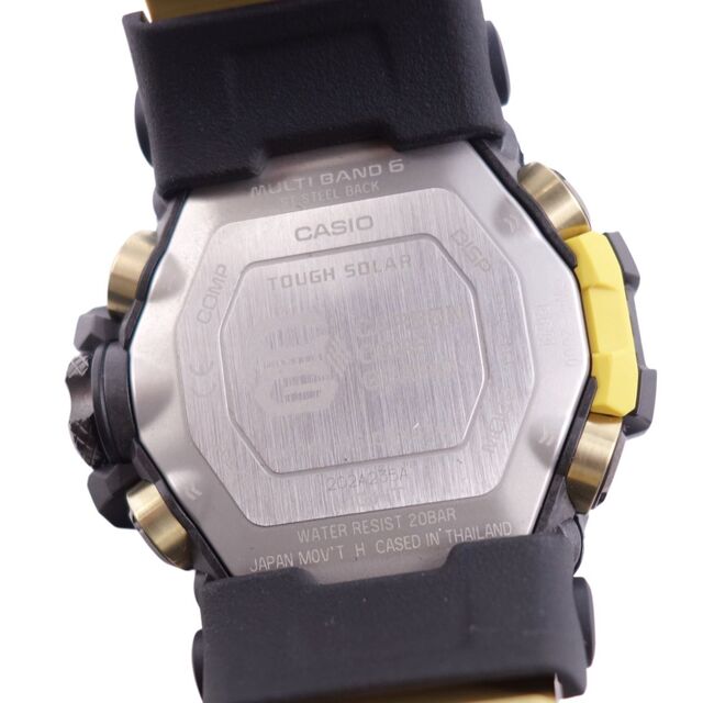 極美品 カシオ CASIO G-SHOCK Gショック GWG-2000-1A5 腕時計 MUDMASTER マッドマスター フォージドカーボン ソーラー
