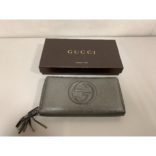 GUCCI グッチ インターロッキングG ラウンドファスナー 長財布 GUCCI グッチ インターロッキングG ラウンドファスナー 長財布