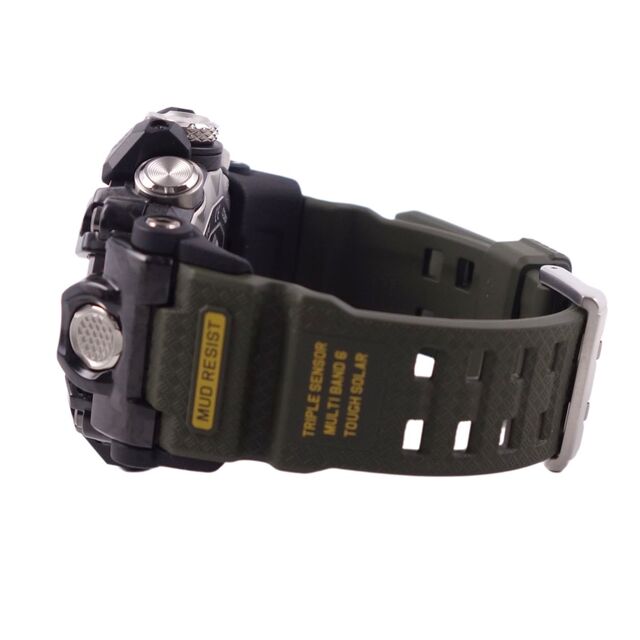 極美品 カシオ CASIO G-SHOCK Gショック GWG-2000-1A3JF 腕時計 MUDMASTER マッドマスター ソーラー電波 クォーツ シルバー、ブラック、カーキ