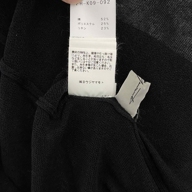 Yohji Yamamoto(ヨウジヤマモト)の【最終値下げ】yohjiyamamoto printed long knit メンズのトップス(Tシャツ/カットソー(七分/長袖))の商品写真