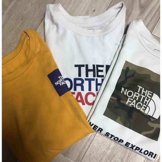 THE NORTH FACE 150cm セット キッズ/ベビー/マタニティのキッズ服男の子用(90cm~)(Tシャツ/カットソー)の商品写真