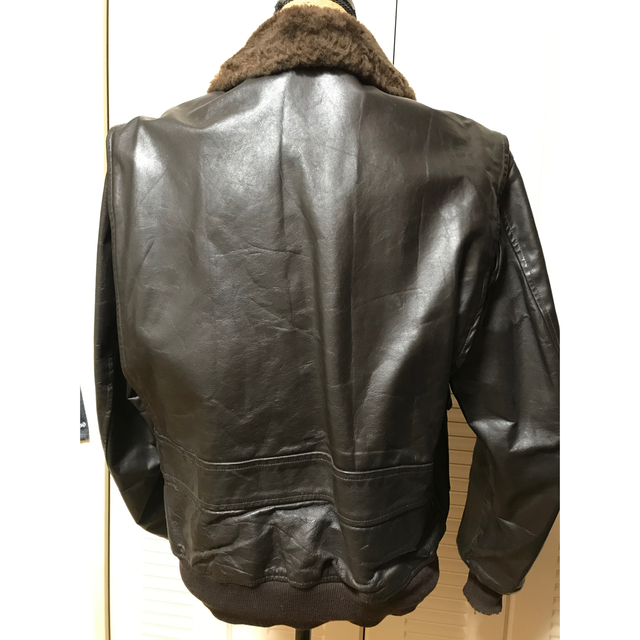 みやすぃ様専用　トップガン　1960s  黒タグ ヴィンテージ USN G-1 メンズのジャケット/アウター(ミリタリージャケット)の商品写真