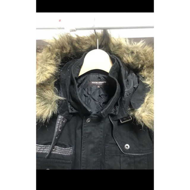 HIDEAWAY(ハイダウェイ)のモッズコート コート メンズ 防寒 メンズのジャケット/アウター(モッズコート)の商品写真