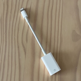 アイフォーン(iPhone)の【しょぱん様】アップル☆ライトニング-USBカメラアダプタ(その他)