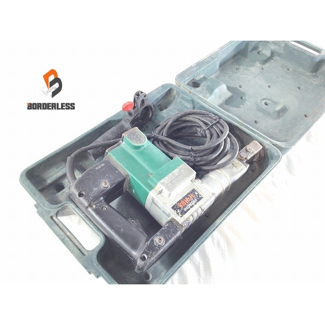 ☆品☆HITACHI 日立工機 100V 電動ハンマー H41SA ケース付 六角軸 ハツリ機 はつり機 コンクリートブレーカー はつり機 斫り機 62568