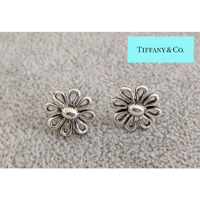 Tiffany デイジーフラワーピアス | www.jarussi.com.br
