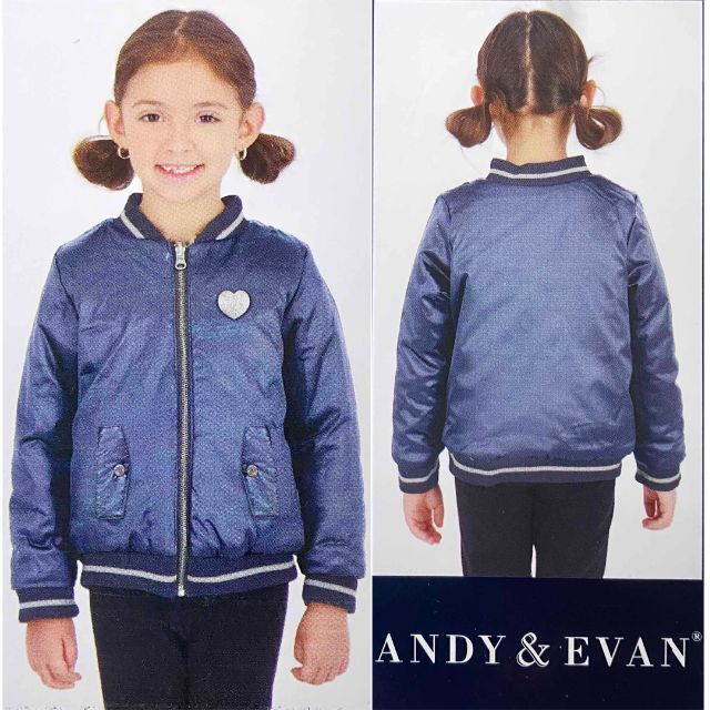 コストコ(コストコ)の新品 110 ★ コストコ andy&evan ガールズ ボア ジャケット 4T キッズ/ベビー/マタニティのキッズ服女の子用(90cm~)(ジャケット/上着)の商品写真