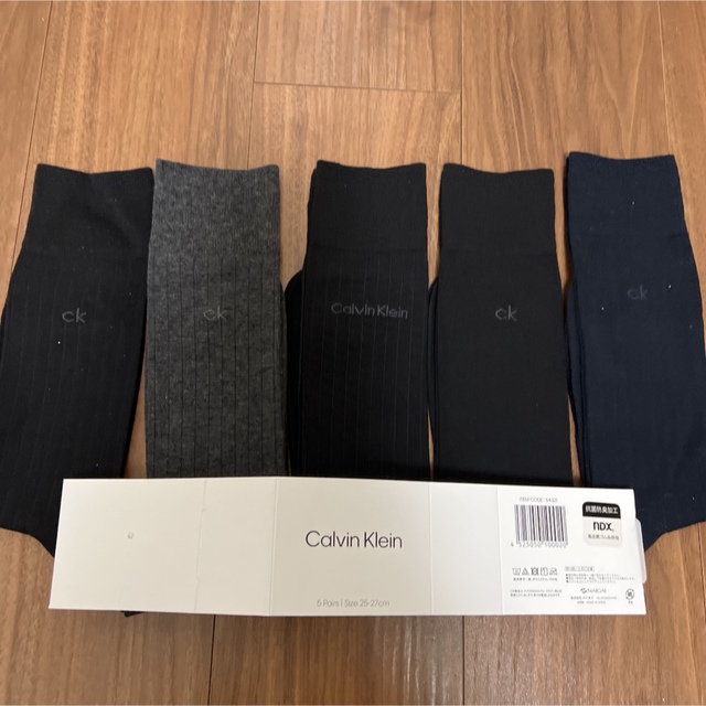 Calvin Klein(カルバンクライン)のカルバンクライン　Calvin Klein メンズ　靴下　５足組 メンズのレッグウェア(ソックス)の商品写真