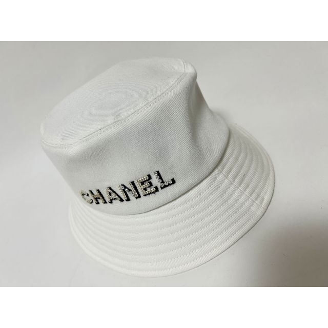 暖色系 シャネル CHANEL エナメル ハット 帽子 バケット 新品未使用