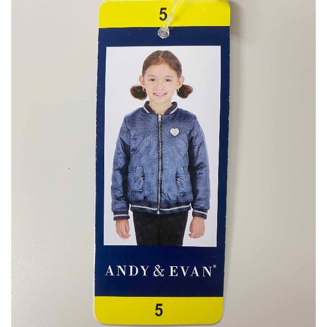 コストコ(コストコ)の新品 120 ★ コストコ andy&evan ガールズ ボア ジャケット 5T キッズ/ベビー/マタニティのキッズ服女の子用(90cm~)(ジャケット/上着)の商品写真