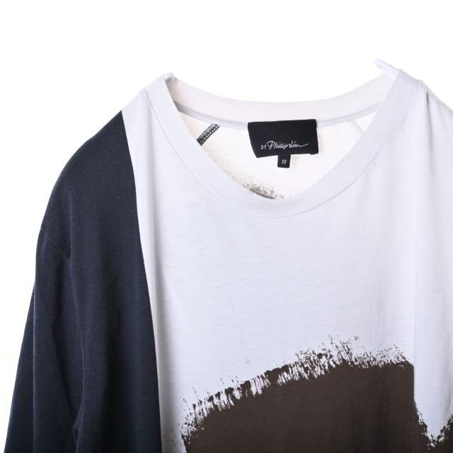 3.1 Phillip Lim(スリーワンフィリップリム)の3.1 Phillip Lim ブロックカラー Tシャツ メンズのトップス(Tシャツ/カットソー(半袖/袖なし))の商品写真