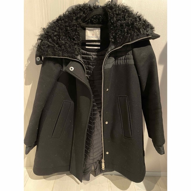 MONCLER ショートウールダウンコート - www.husnususlu.com