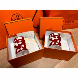 エルメス(Hermes)の2点セット⭐️新品⭐️正規エルメスマグカップがダルキヴィールー(グラス/カップ)