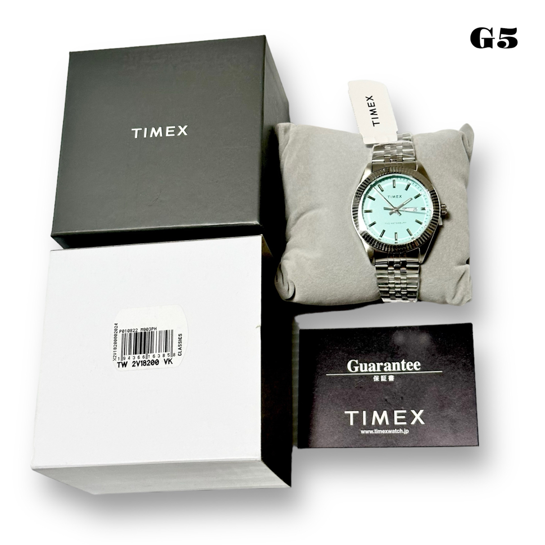 douzo時計未使用品！ TIMEX タイメックス ウォーターベリーレガシー スカイブルー 青