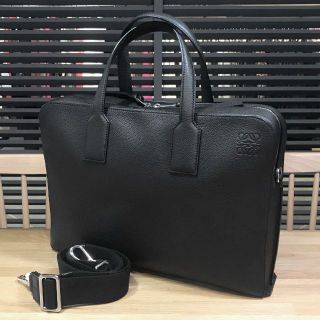 ロエベ(LOEWE)の新品未使用 ロエベ 現行 ゴヤ シン ブリーフケース ビジネスバッグ ブラック(ビジネスバッグ)