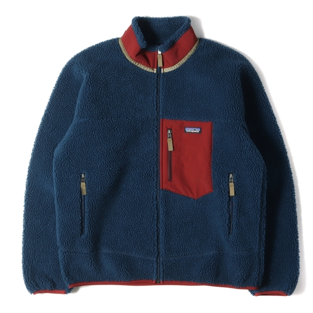 Patagonia パタゴニア ジャケット クラシック レトロX フリースジャケット CLASSIC RETRO-X JACKET 18AW ストーンブルー(SNBL) L アウター ブルゾン アウトドア キャンプ カジュアル 【メンズ】