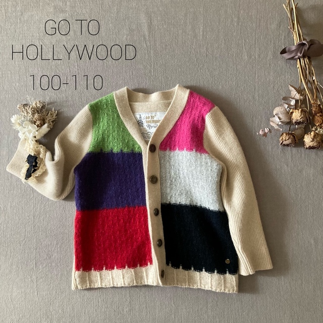 GO TO HOLLYWOOD(ゴートゥーハリウッド)のFITH フィス ｜ゴートゥーハリウッド｜カーディガン ニット セーター キッズ/ベビー/マタニティのキッズ服女の子用(90cm~)(カーディガン)の商品写真