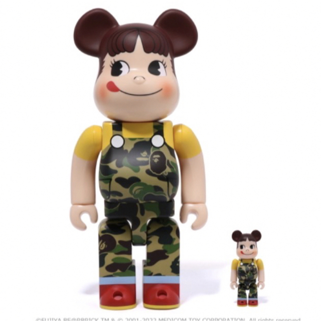 BE＠RBRICK BAPE® × ペコちゃん 100% & 400%