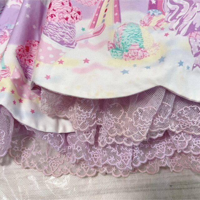 Angelic Pretty(アンジェリックプリティー)のMilky Planet  JSK ミルキープラネット レディースのワンピース(ひざ丈ワンピース)の商品写真