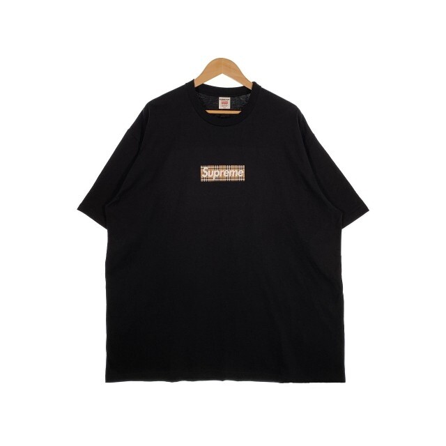 BURBERRY - シュプリーム×バーバリー 22SS ボックスロゴ Tシャツ Size XXL