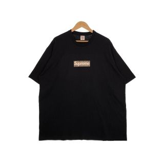 バーバリー(BURBERRY)のシュプリーム×バーバリー 22SS ボックスロゴ Tシャツ Size XXL(Tシャツ/カットソー(七分/長袖))