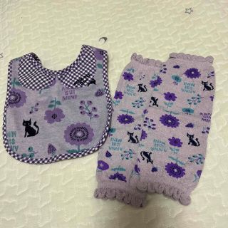 アナスイミニ(ANNA SUI mini)のANNA SUI mini スタイ&レッグウォーマーセット(レッグウォーマー)