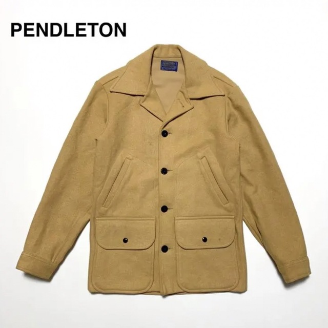 PENDLETON(ペンドルトン)の☆良品 ペンドルトン 70s オープンカラー ウール CPOジャケット USA製 メンズのジャケット/アウター(テーラードジャケット)の商品写真