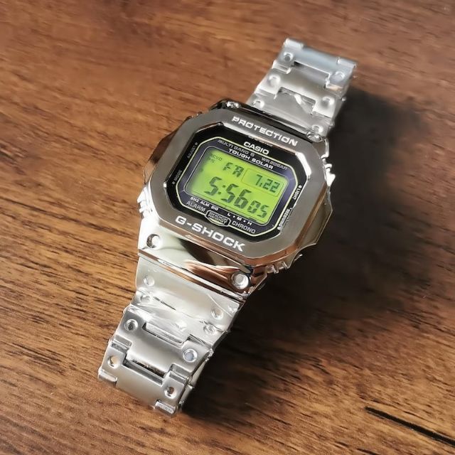 G-SHOCK フルメタルカスタムセット 5610系 [ベゼル・ベルト工具付き] メンズの時計(金属ベルト)の商品写真